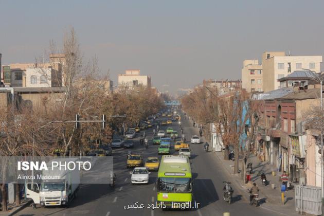 ادامه کیفیت ناسالم هوای تهران برای گروههای حساس