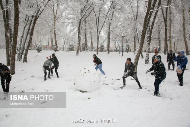بارش برف و باران در شمال و غرب تهران از پس از ظهر فردا