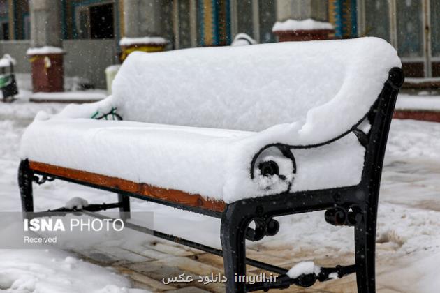 بارش متناوب برف و باران در تهران