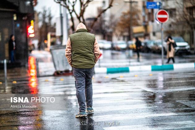 بارندگی باران و برف در تهران از شنبه