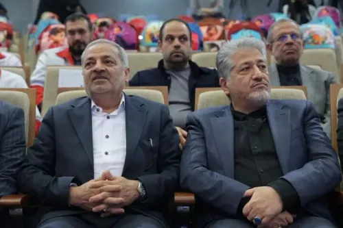 مراسم یادمان شهدای میناب در دانشگاه آزاد